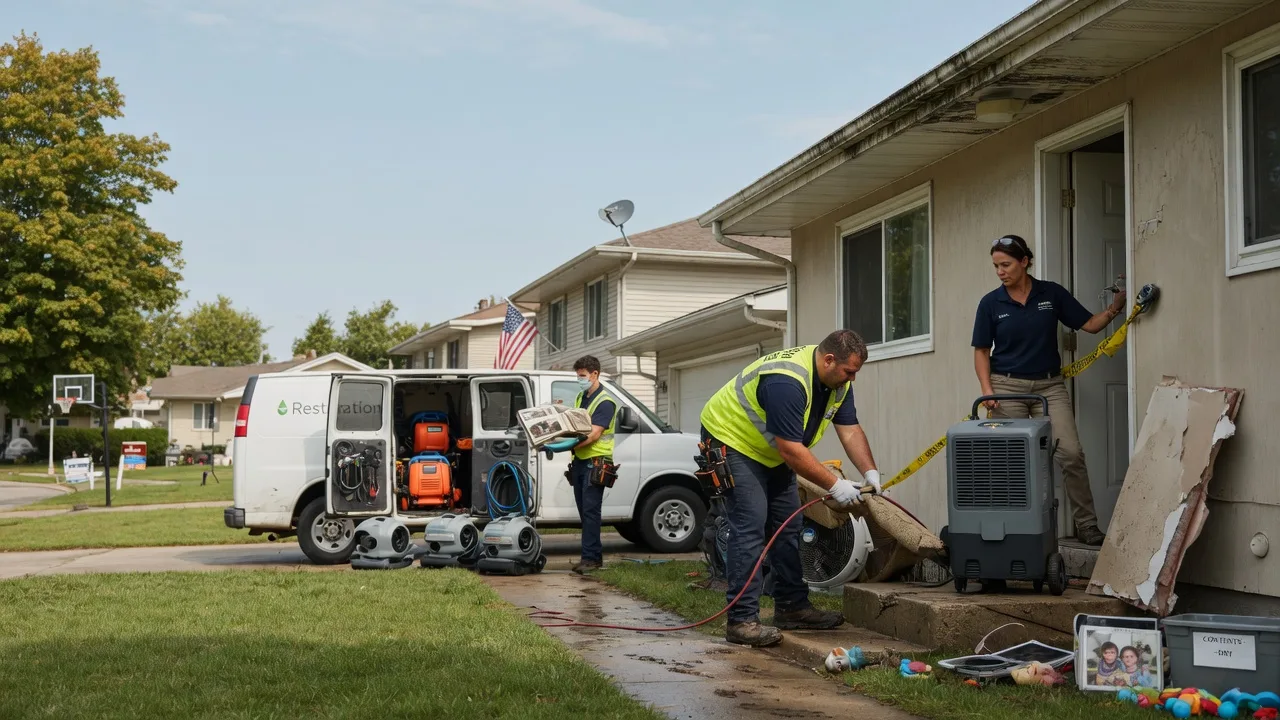 Water Damage Restoration in Chatsworth, IL near me
